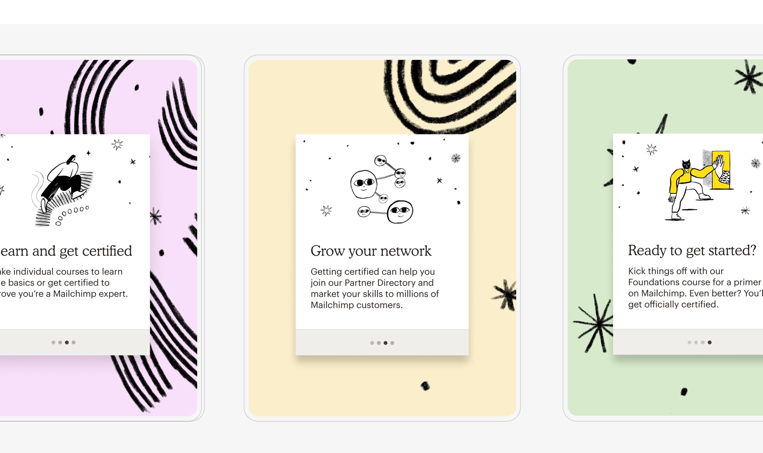Mailchimp Academy materials